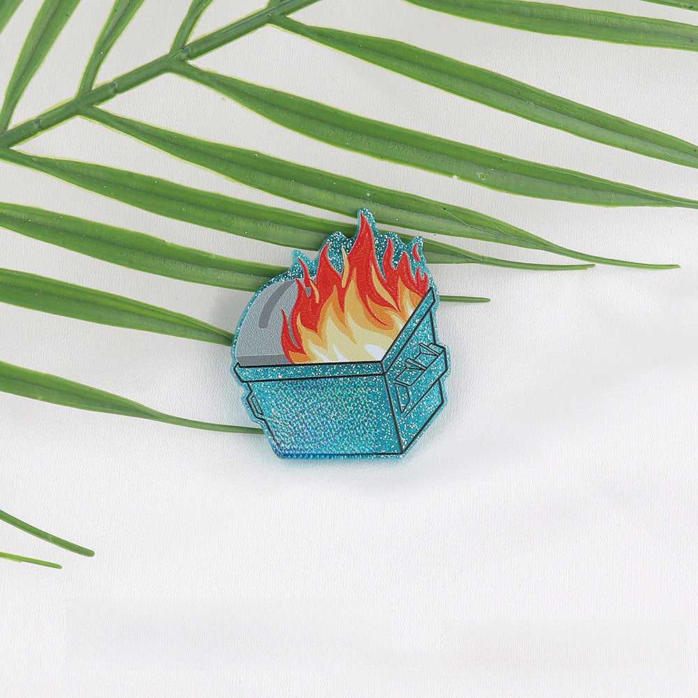 Wholesale 10 new pink cartoon jewelry acrylic DIY patches